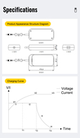 Chargeur rapide CE FCC pour moto 60V 9 ampères, chargeur rapide de batterie 12V