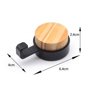 Wholesale Wooden Wall Mount Adhesive Hooks <b>for</b> Coat <b>Hat</b> Towel - Product Image 2