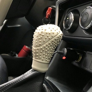 Silicone Case Universal Manual Car Gear Head Shift <strong>Knob</strong> Cover Handbrake Covers Gear Shift Collars Handbrake Grips Decoration - Product Image 5