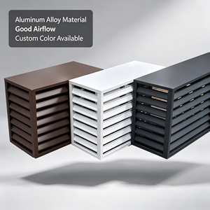 Housse de protection pour climatiseur scolaire en métal, fabriquée en alliage d'aluminium de haute qualité, installation facile, design moderne, garantie 1 an - Product Image 2
