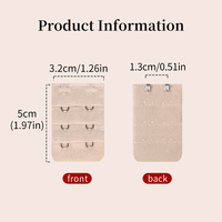Extensions de Soutien-Gorge Ajustables en Polyester pour Femmes - Rallonges Élastiques Confortables pour un Usage Quotidien
