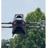 YIVTOL S ZERO EVTOL Karting Aérien Compétition Monoplace, Véhicule à Propulsion Électrique en Fibre de Carbone, Charge Nette 120 kg, Autonomie 55 min