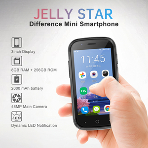 8849 Unihertz Jelly Star Smartphone Super Mini da 2000mAh, 8GB 256GB, NFC, Dimensioni di una Scheda, Android <span class=keywords><strong>13</strong></span> - Product Image 2
