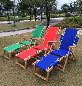 Silla nórdica de <span class=keywords><strong>madera</strong></span> de roble de alta calidad, <span class=keywords><strong>tumbona</strong></span> ajustable, reclinable <span class=keywords><strong>y</strong></span> <span class=keywords><strong>plegable</strong></span>, para acampar - Product Image 3