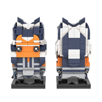 Set de Bloques de Construcción de Personajes de la Guerra Espacial, Kits de Bricolaje, Ladrillos MOC, Juguetes para Niños, Regalo, MOC2387