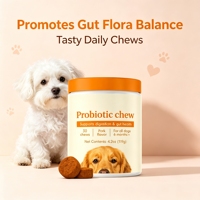 VitaFit Probiotiques pour Animaux de Compagnie, Friandises à Mâcher, Entretien de la Santé Générale, Complément Nutritionnel pour Animaux, Santé Digestive pour Chiens et Chats