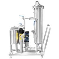 Boîtiers de filtre en acier inoxydable 316 de qualité sanitaire, réservoir sous pression, moteur PLC pour cheminée d'usine, garantie 1 an, vente chaude