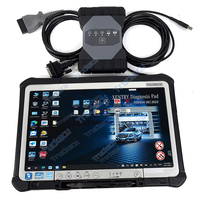 MB SD Connect C6 Xentry Das Wis Epc C6 pour Benz Truck Car Diagnostic Scanner Tool MB STAR C6 Multiplexeur + Thoughbook Tablette CF-G1