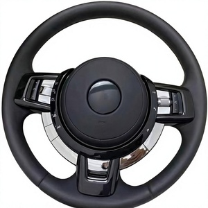 Conjunto de Volante de Cuero Negro Púrpura, Apto para Volante de Rolls Royce Phantom y Rolls Royce Ghost, Mejora del Interior - Product Image 3