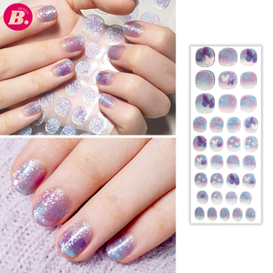 แผ่นเจลติดเล็บ BEST SEOUL BEAUTY ปลอดสาร UV ปลอดสารพิษ เป็นมิตรต่อสิ่งแวดล้อม สำหรับทำเล็บ DIY ที่ร้านเสริมสวย - Product Image 4