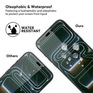 Protector de Pantalla para Celular <span class=keywords><strong>Plus</strong></span> <span class=keywords><strong>One</strong></span> para iPhone 17 16 15 14 13 12 Pro Max de Vidrio Templado Anti Luz Azul Accesorios para Teléfono - Product Image 5