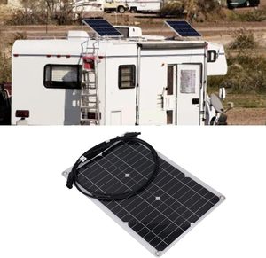 แผงโซลาร์เซลล์แบบยืดหยุ่น น้ำหนักเบา 20W 18V โมโนคริสตัลไลน์ เหมาะสำหรับการชาร์จพลังงานแสงอาทิตย์ ใช้ได้กับรถบ้าน เรือ และยานพาหนะ สำหรับระบบพลังงานนอกกริด - Product Image 6