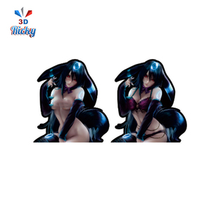 Pegatinas Mágicas de Anime que Cambian con la Temperatura - Diseño PET con Recubrimiento UV Impermeable y Efecto de Transformación en la Ropa - Product Image 4