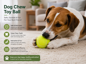 Balle d'entraînement sonore en gel de silicone élastique pour chien, résistante aux morsures, pour le nettoyage des dents, jouet de mastication et d'amusement de petite taille - Product Image 5