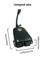 Prise intelligente WiFi extérieure en plastique étanche conforme aux normes américaines EWelink avec application et commande vocale pour camping-car, maison, hôtel, garage, voiture