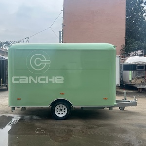 Vente chaude Équipement de restauration rapide Remorque de restauration rapide Camion de restauration rapide d'occasion avec congélateur à crème glacée - Product Image 5