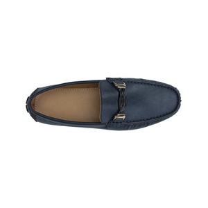 HZLF Modelo J00222 Cómodos Mocasines Planos de Microfibra PU para Conducir, Zapatos Náuticos Negros para Hombre, Tendencia de Moda para Todas las Estaciones - Product Image 4