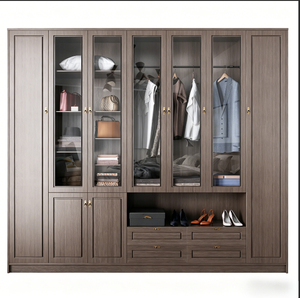 <span class=keywords><strong>Dressing</strong></span> sur mesure avec porte vitrée et éclairage LED, solution de rangement complète pour maison, villa, <span class=keywords><strong>dressing</strong></span> - Product Image 3