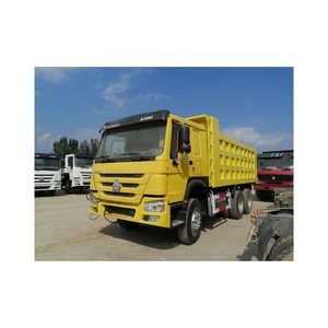 SINOTRUK HOWO 6X4 31-40T camion à benne basculante prêt à l'emploi robuste télécommande dumping cabine climatisée moteur Diesel Weichai utilisé arrière - Product Image 1