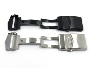 18 20 22mm High Quality Steel 316L Metal Safety <strong>Deployment</strong> Watch Band Buckle <strong>Clasp</strong> - Product Image 3