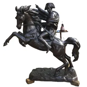 Famous Bronze Sculpture Napoleon Riding Horse Statue