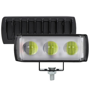 Barre lumineuse LED 3 côtés 4 pouces, clignotant d'avertissement, projecteur latéral LED, éclairage de conduite LED pour camion, tracteur, moto - Product Image 3