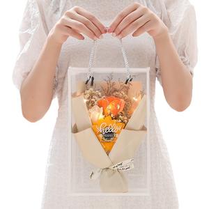 Confezione Bouquet di Rose regalo fiore secco stellato girasole 2024 Set arredamento forniture <span class=keywords><strong>San</strong></span> <span class=keywords><strong>Valentino</strong></span> regalo per la festa della mamma le sue donne - Product Image 1