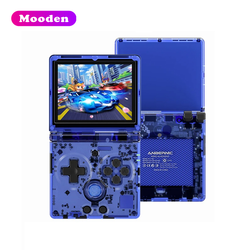 ANBERNIC RG35XXSP Flip Game Console Silver