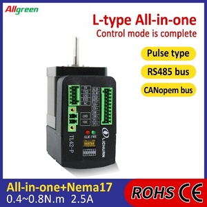 Motor paso a paso Nema17 de 24V 2.5A 1000PPR 2 fases 0.4/0.8N.m con controlador integrado de bucle cerrado para máquina automatizada - Product Image 2