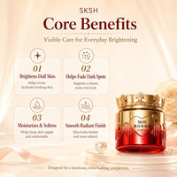 Crème pour le visage au squalane SKSH, blanchissante, anti-taches, hydratante, éclaircissante, crème de soin du visage. Crème de soin de la peau