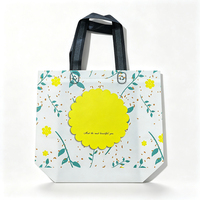 Sac fourre-tout robuste en non-tissé avec impression de logo en sérigraphie, sac de courses en PP recyclable pour les cadeaux promotionnels lors des salons professionnels