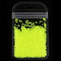 Paso Sico 2 g/sac 15 couleurs paillettes lumineuses fleurs colorées mignon Kawaii Design Nail Art paillettes 3D accessoires