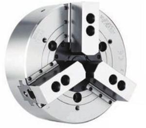 Mâm cặp thủy lực/khí nén cho máy tiện đứng, thương hiệu JSMMM, từ 4 inch đến 63 inch, mâm cặp tự động định tâm 3 chấu - Product Image 3