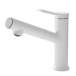Grifo de lavabo de baño de latón mezclador de pistola de extracción fría y caliente grifo de agua de lavabo elegante - Product Image 1