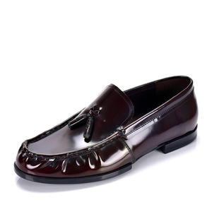 รองเท้าหนังแท้สำหรับผู้ชายรองเท้าชุดธุรกิจสำหรับผู้ชายหนังแท้แบบสลิปออนสวมใส่สบาย - Product Image 6