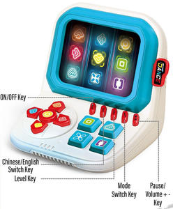 Máquina de Baile Portátil para Niños, Mini Juego de Arcade de Memoria Rápida, Máquina de Baile Portátil con Luz y Música - Product Image 2