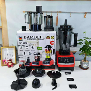 Licuadora 8 en 1 Máquina Procesadora de Alimentos Eléctrica 9500W Crest Silver Bardefu Mezclador Comercial de Uso Rudo 3 en 1 y Molinillo Exprimidor - Product Image 5