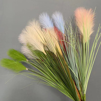 Bouquet d'herbe de la pampa artificielle ignifuge pour la décoration d'hôtels, de mariages et d'espaces commerciaux – Plantes artificielles aspect séché