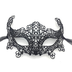 Halloween Party Masks <b>Sexy</b> Fox Half-Face <b>Erotic</b> Eyepatch Hot Lace Design for Stylized Events - Product Image 6