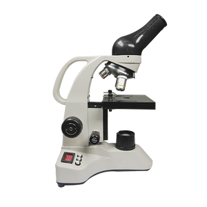 Microscopes biologiques monoculaires Phenix PH20W-640X avec plateau chauffant optique miniature pour l'analyse du sperme vétérinaire ou du sang vivant - Product Image 1