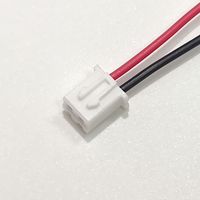 Connecteur JST XH personnalisé à 2 broches, pas de 2,5 mm, isolé en PVC, 250 V 3 A, ultra-compact, pour connexions de capteurs électroniques, faisceau de câbles