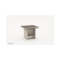 Bureau de direction en bois de luxe moderne pour immeuble de bureaux