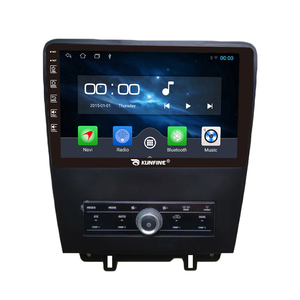 Pour Ford Mustang 2010-2014 <span class=keywords><strong>MC</strong></span> Appareil d'autoradio 10 pouces Double 2 Din Octa-Core Quad Stéréo GPS Navigation Android Autoradio - Product Image 1