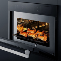 Oven kukus oven microwave bawaan 3 dalam satu, oven rumah pintar