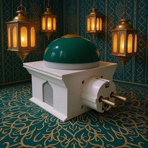 Haut-parleur Coranique LED à brancher avec veilleuse, 24H, Ruqyah, Zikir, Récitation du Coran, Forme de mosquée, Audio, Cadeau de Ramadan et de l'Aïd pour la maison musulmane, Utilisation domestique - Product Image 6