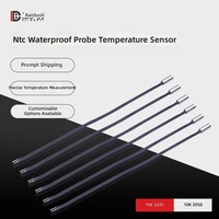 Sonde de température NTC intégrée étanche pour la surveillance des terrariums, modèle MF52D -40 ℃   à 200 ℃   Gamme de produits