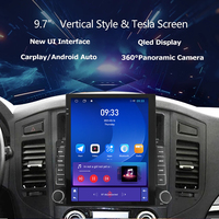 Écran vertical Tesla 9,7 pouces, autoradio Android pour Mitsubishi Pajero V97 V93 2006-2013, 4G WiFi, Car-play, navigation GPS
