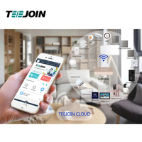 2025 nuevo fabricante de sensores de puerta de automatización del hogar inteligente alarma seguridad del hogar inteligente compatible con la fábrica Tuya Alexa Google Home