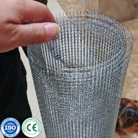 Rollo de Malla de Alambre Soldada Galvanizada de 14, 16 y 18 mm, Recubierta de Zinc Antioxidante, para Cercas Perimetrales de Granjas de Uso Pesado