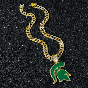 Collar con Colgante de Guerrero Espartano Estilo Hiphop Personalizado Vintage, Collares de Aleación para Hombre, Joyería de Moda al por Mayor - Product Image 2